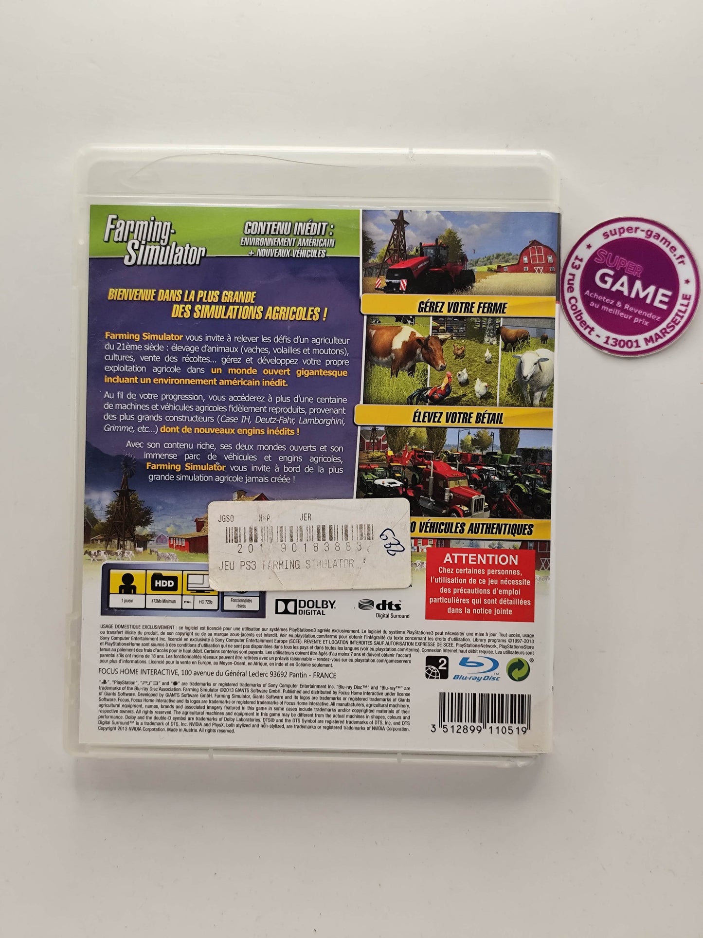 FARMING SIMULATOR - PS3
