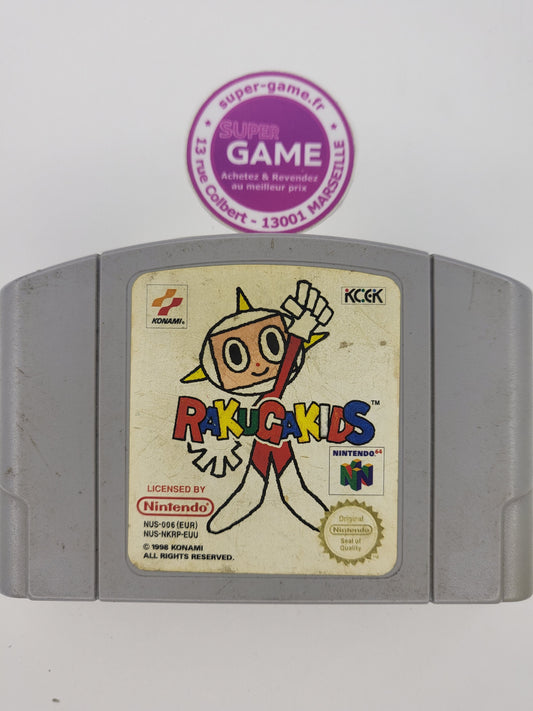 RAKUGAKIDS - sans boite - NINTENDO64