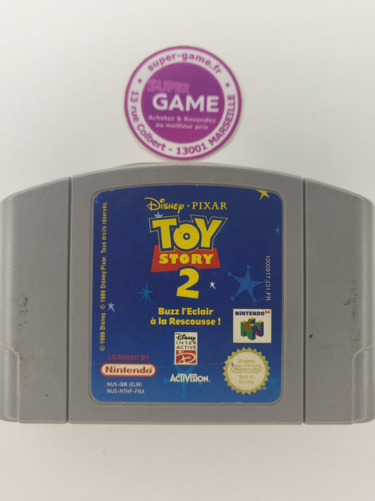 TOY STORY 2 BUZZ L'ECLAIR A LA RESCOUSSE - sans boite - NINTENDO64