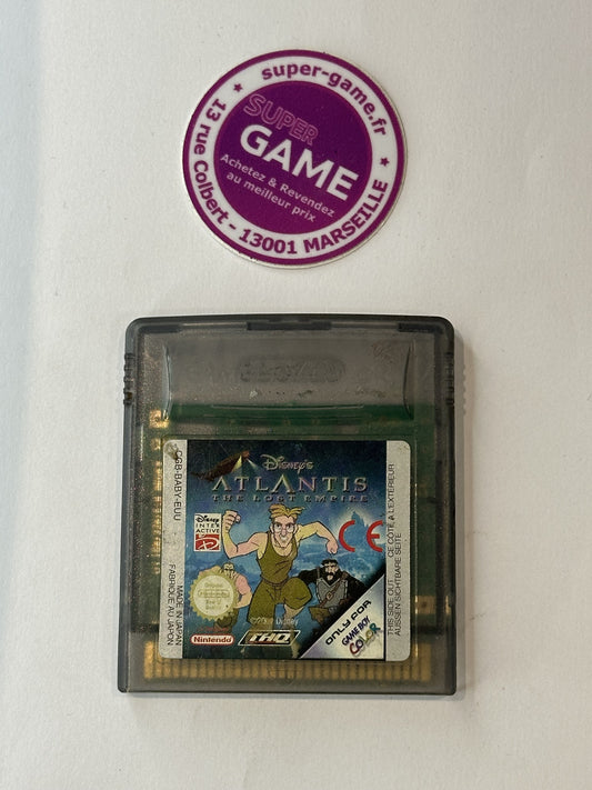 ATLANTIS THE LOST EMPIRE - sans boite - GAMEBOY COLOR