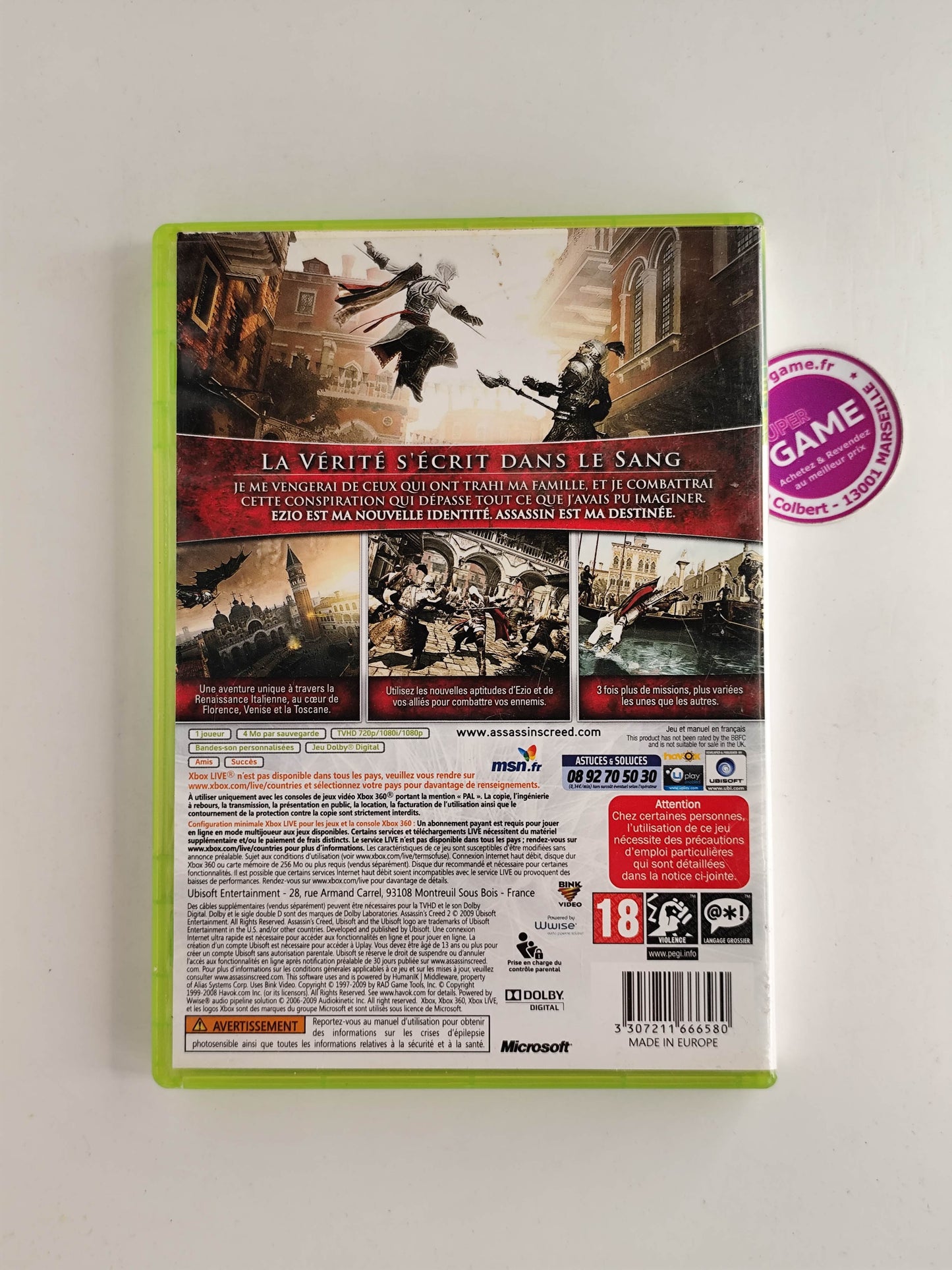 ASSASSIN'S CREED II - XBOX360
