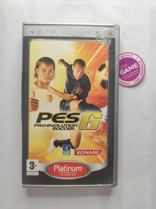 PRO EVOLUTION SOCCER 6 - Platinum - PSP