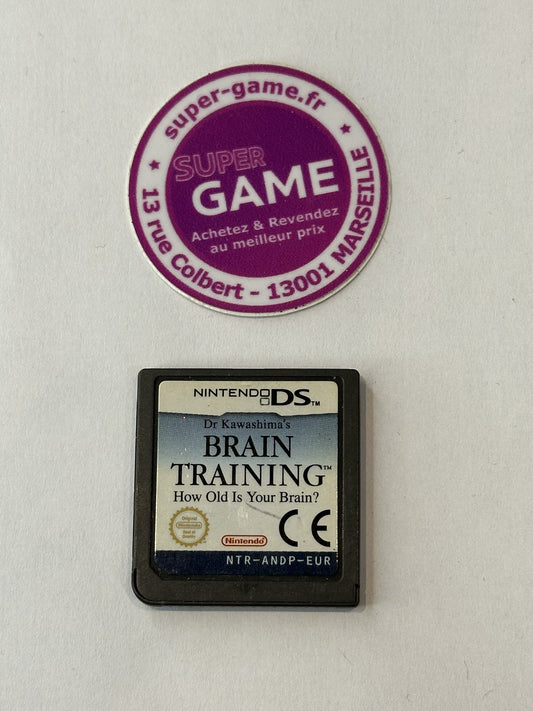 DR KAWASHIMA'S BRAIN TRAINING HOW OLD IS YOUR BRAIN? - sans boite - DS