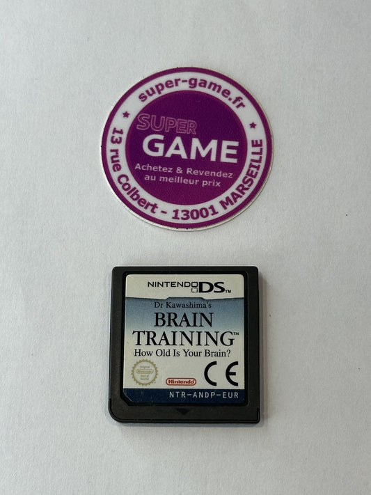 DR KAWASHIMA'S BRAIN TRAINING HOW OLD IS YOUR BRAIN? - sans boite - DS
