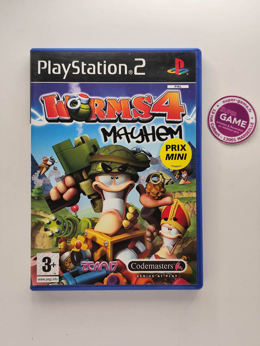 WORMS 4 MAYHEM - PS2