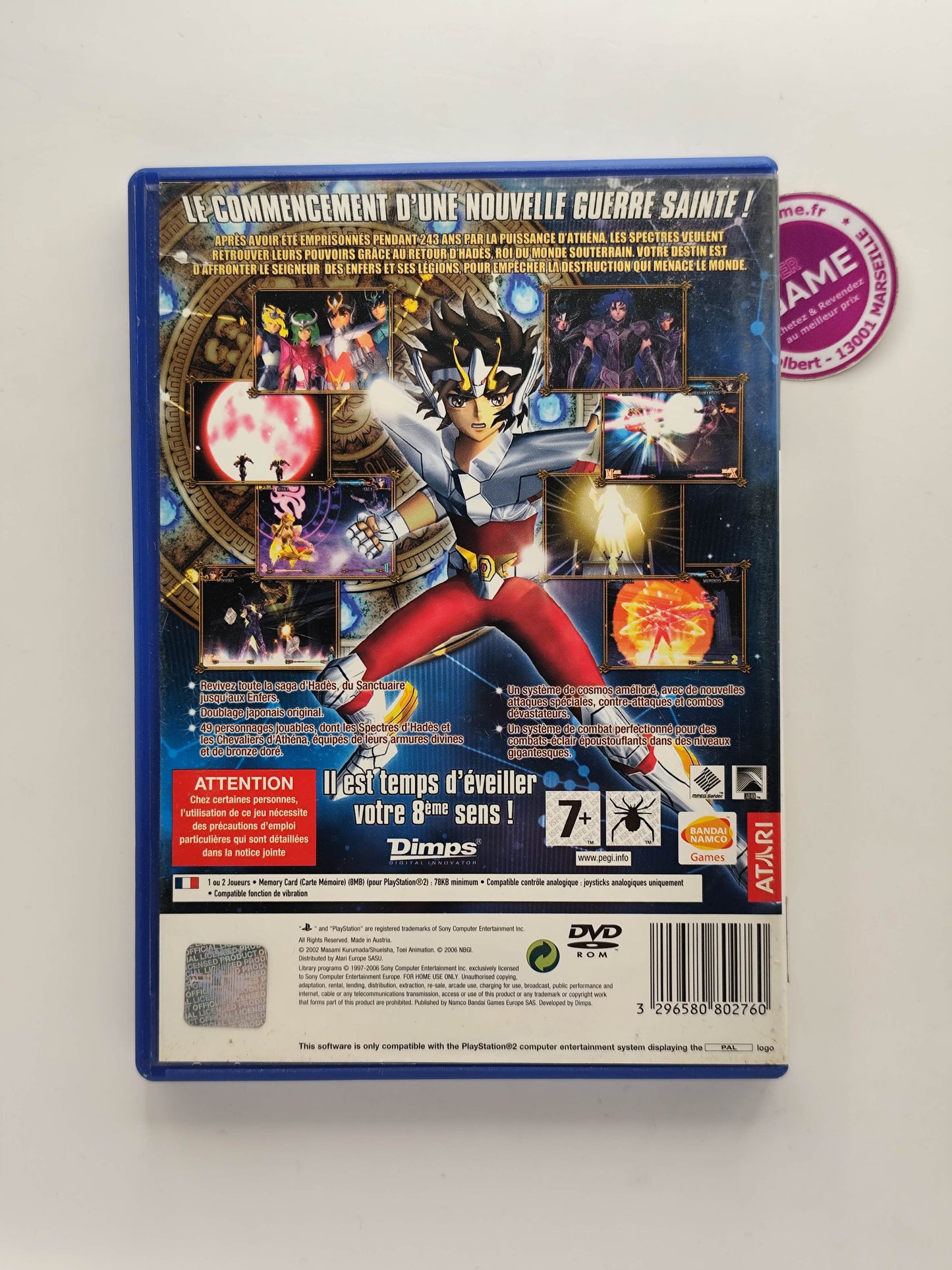SAINT SEIYA HADES - PS2