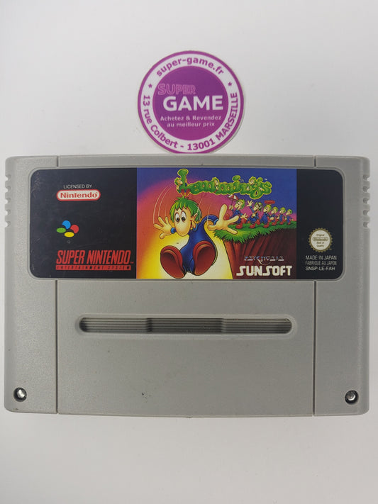 LEMMINGS - sans boite - SNES
