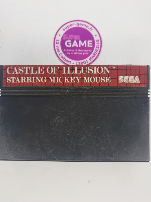 CASTLE OF ILLUSION - sans boite - MASTER SYSTEM