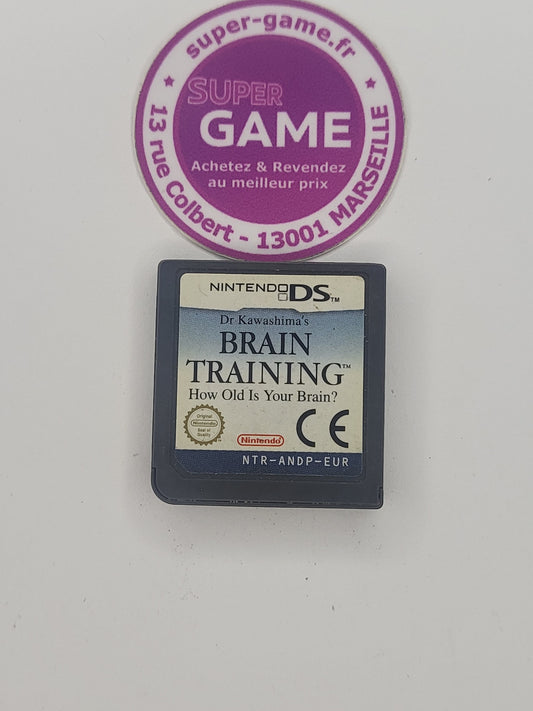 DR KAWASHIMA'S BRAIN TRAINING HOW OLD IS YOUR BRAIN? - sans boite - DS