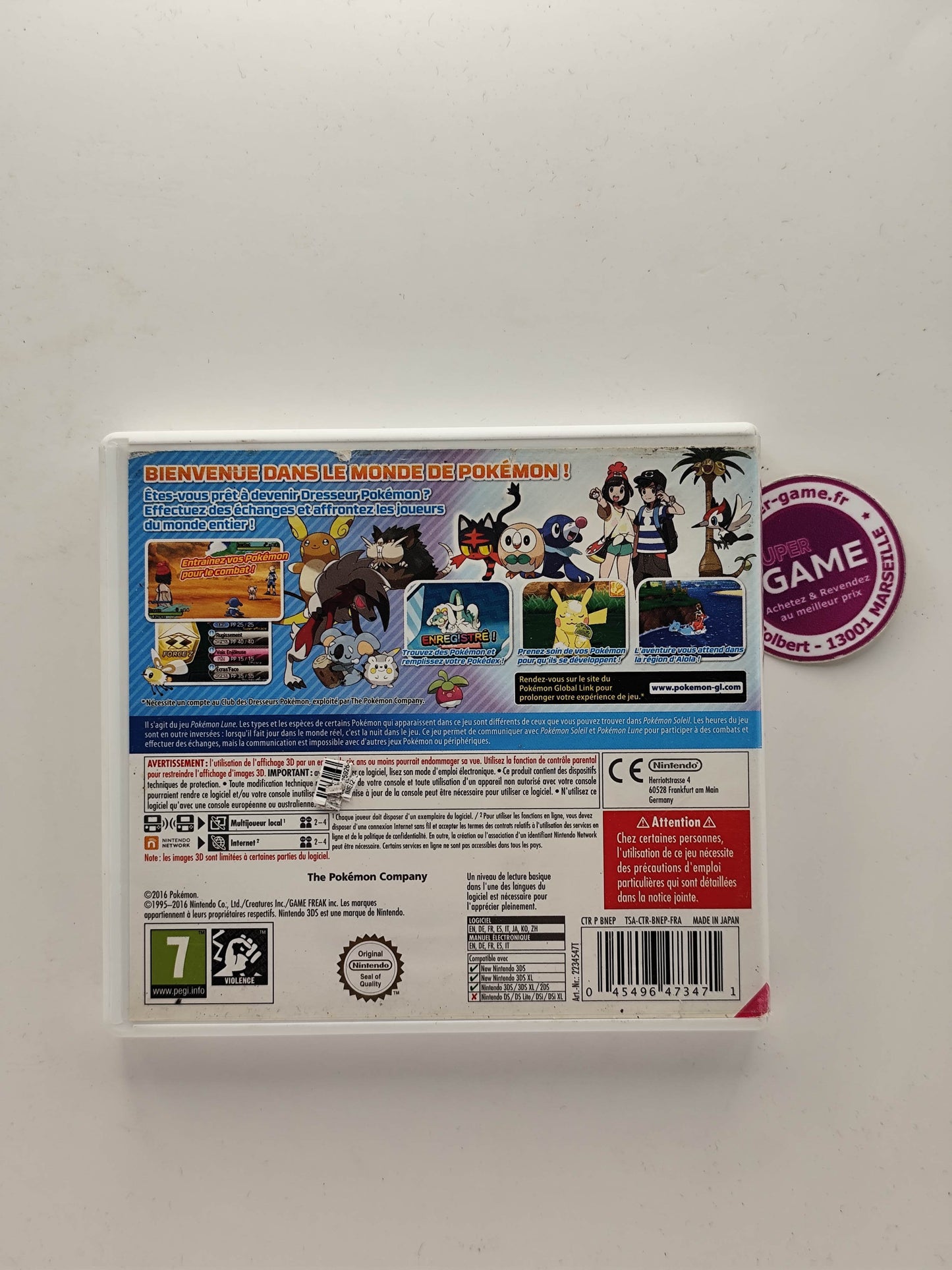 POKEMON LUNE - 3DS