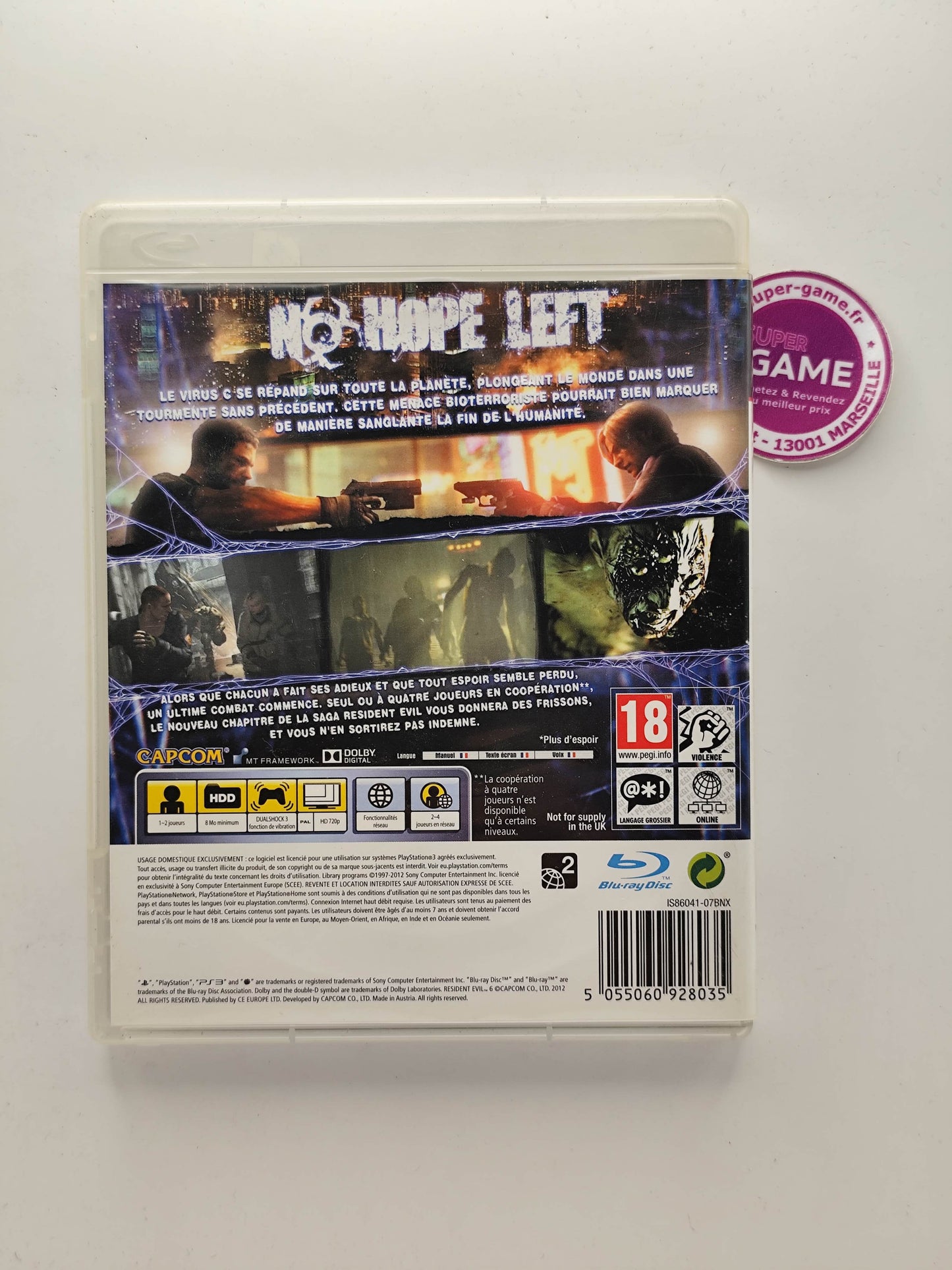 RESIDENT EVIL 6 - PS3