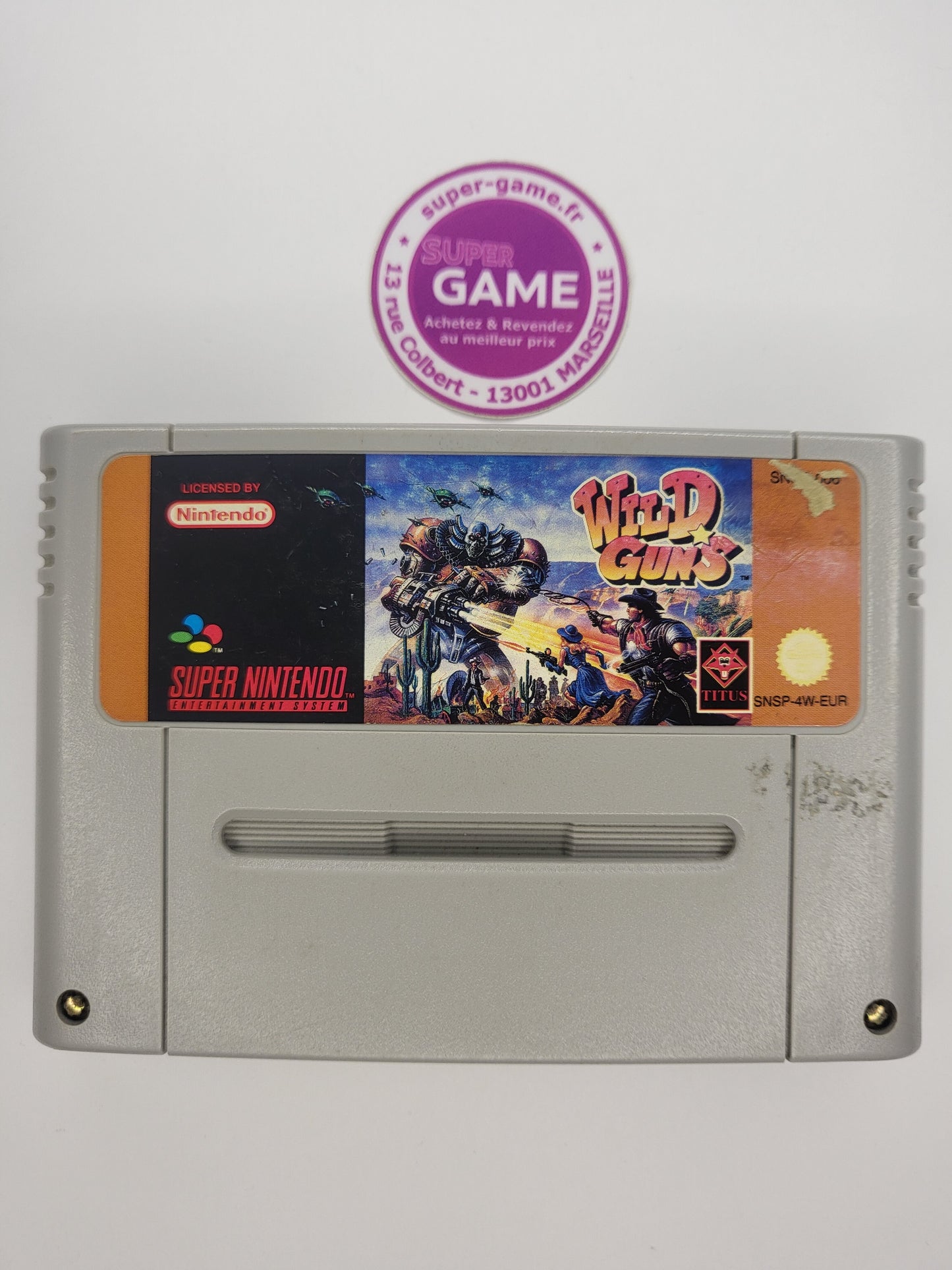 WILD GUNS - sans boite - SNES