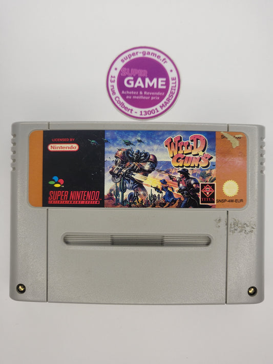 WILD GUNS - sans boite - SNES