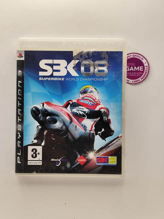 SBK 08 SUPERBIKE WORLD CHAMPIONSHIP - PS3