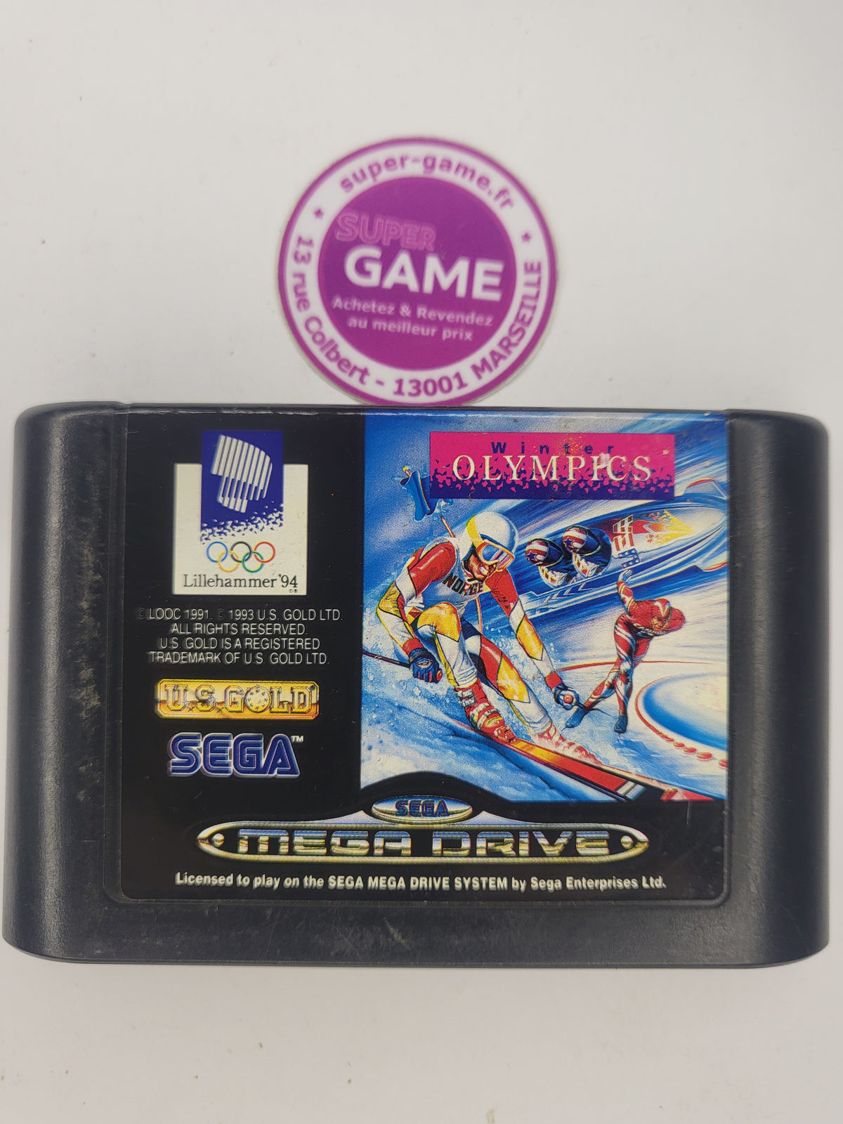 WINTER OLYMPICS - sans boite - MEGADRIVE
