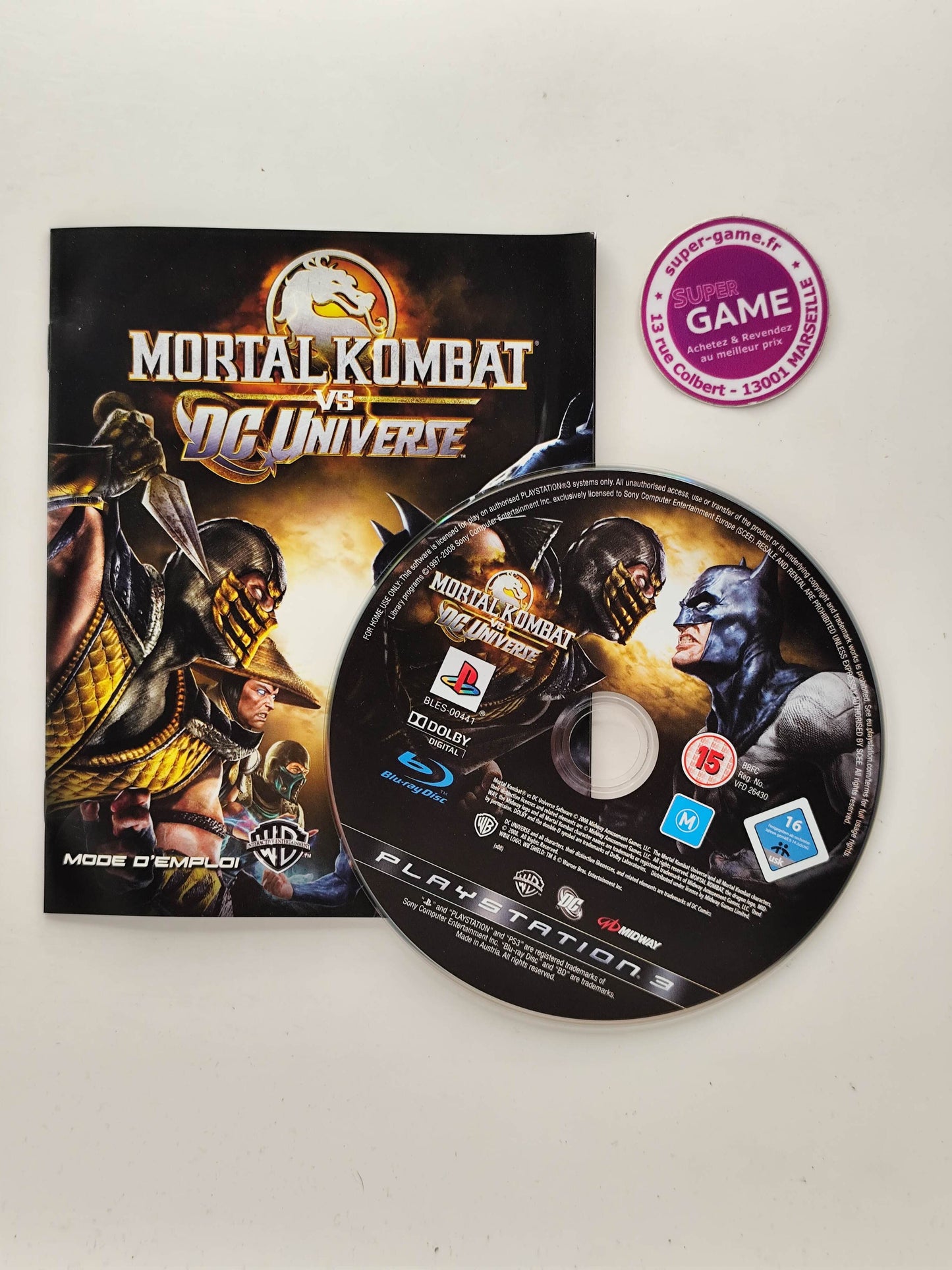 MORTAL KOMBAT VS DC UNIVERSE - PS3