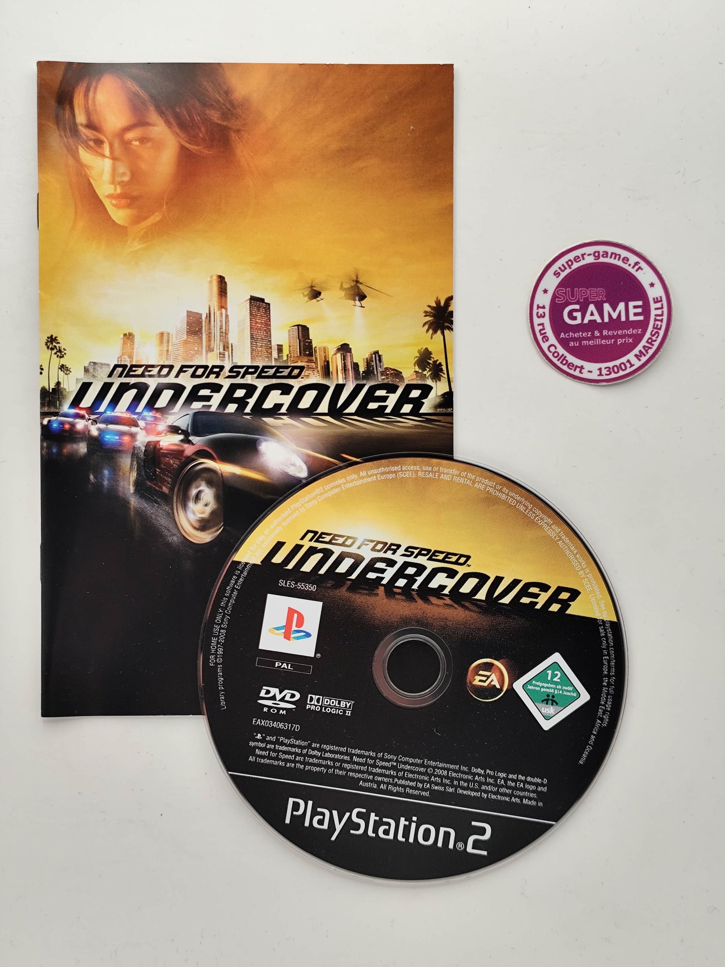 NEED FOR SPEED UNDERCOVER - PS2