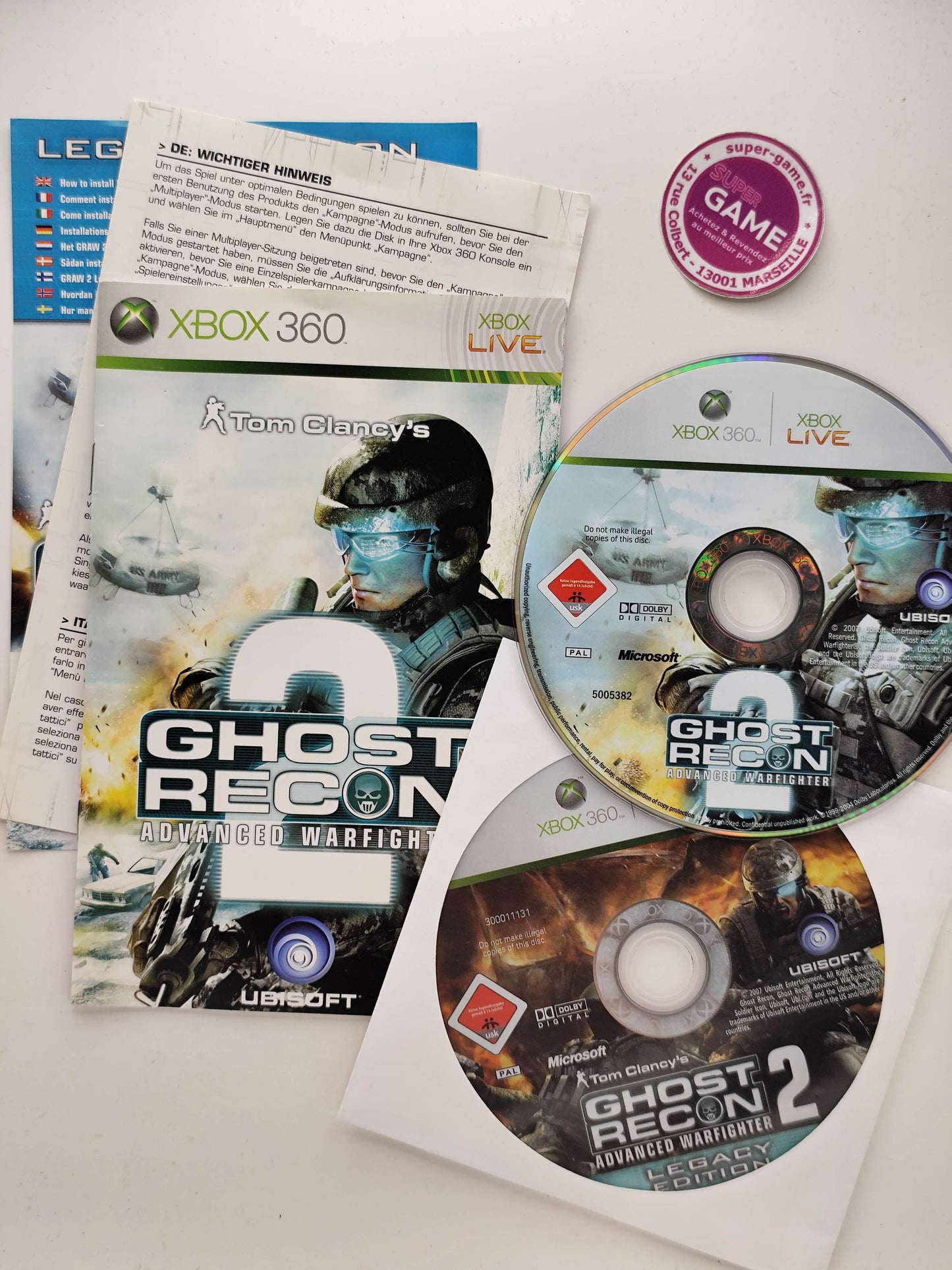 GHOST RECON ADVANCED WARFIGHTER 2 - XBOX360