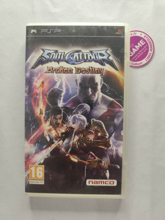 SOULCALIBUR BROKEN DESTINY - PSP