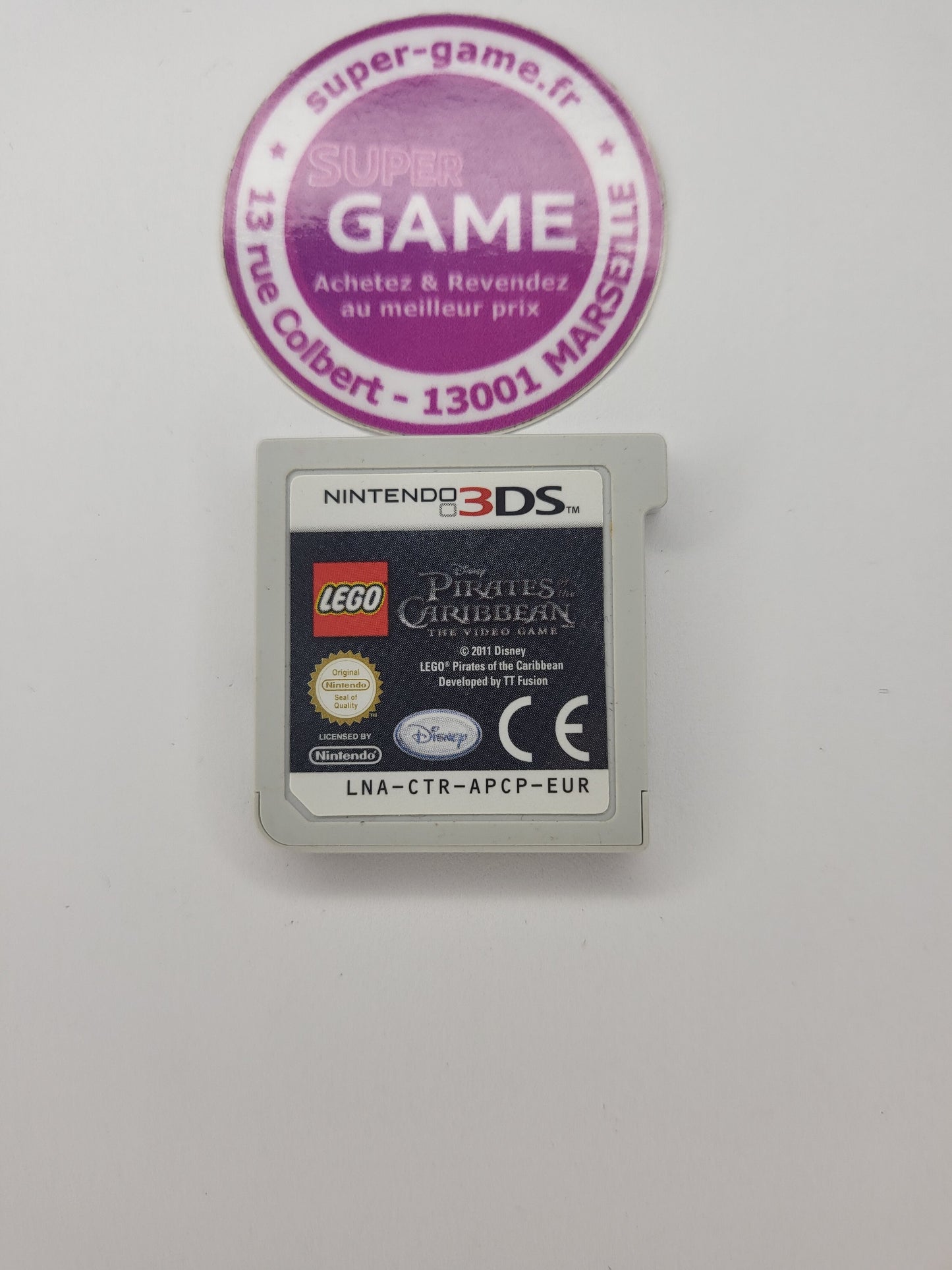 LEGO PIRATES OF CARIBBEAN THE VIDEO GAME - sans boite - 3DS