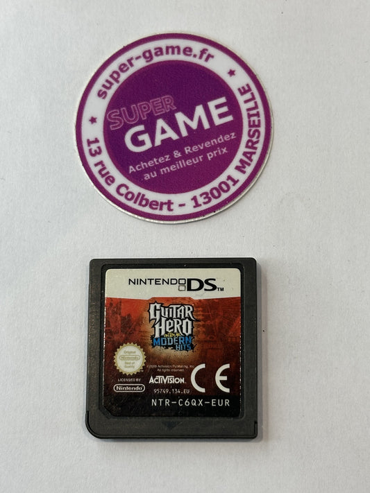 GUITAR HERO ON TOUR MODERN HITS - sans boite - DS