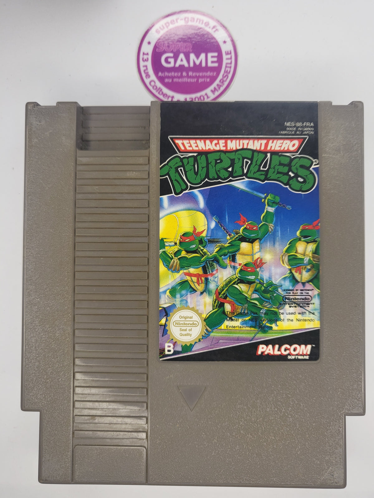 TEENAGE MUTANT HERO TURTLES - sans boite - NES