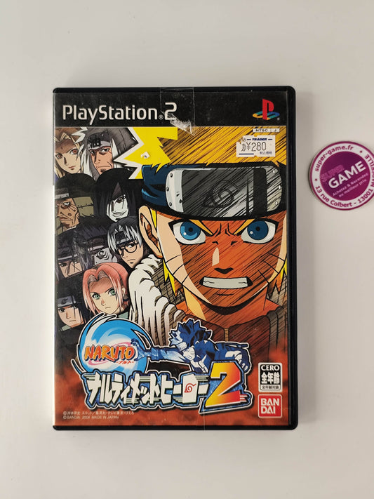 NARUTO ULTIMATE NINJA 2 VERSION JP - PS2