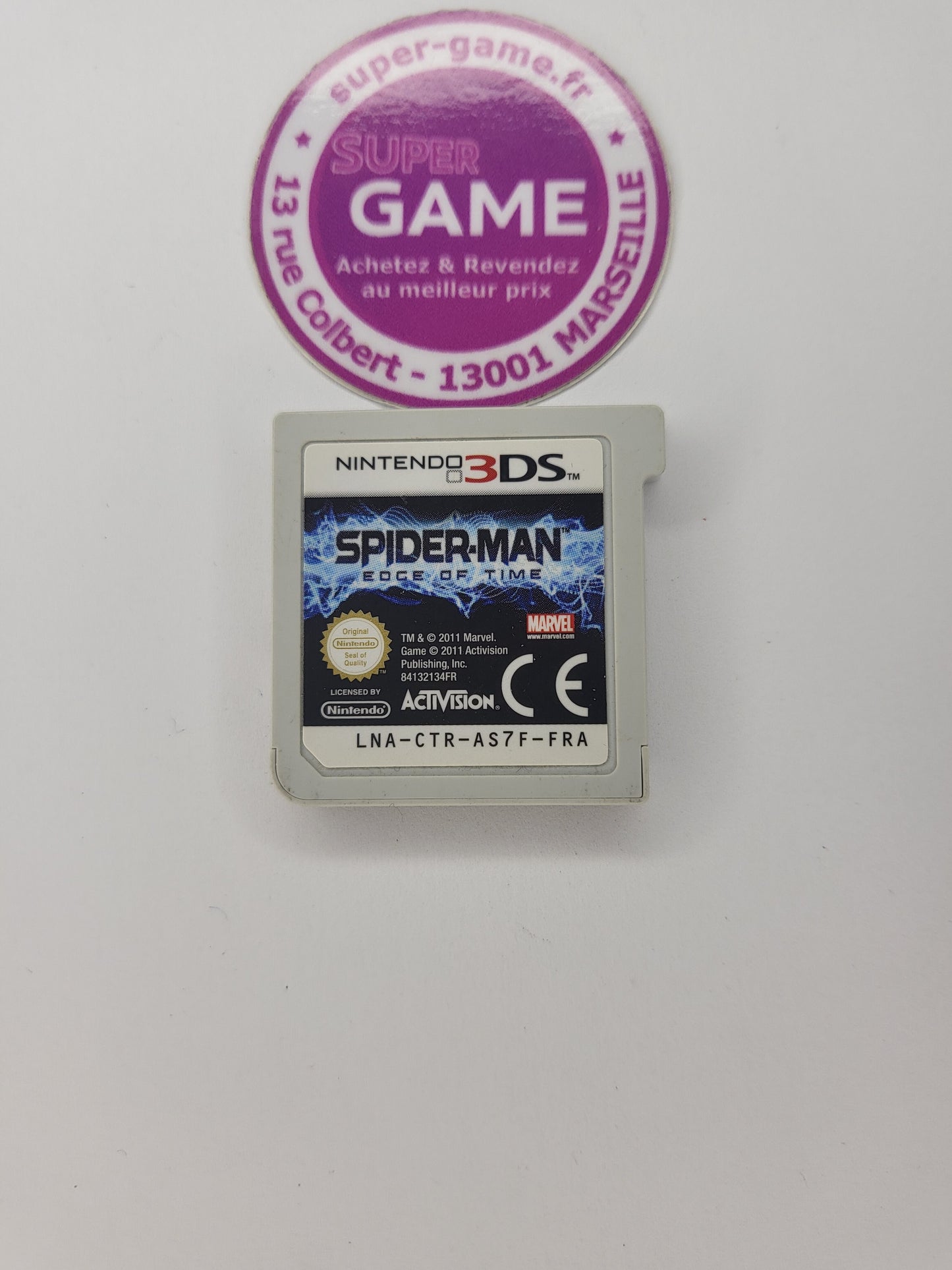 SPIDER-MAN EDGE OF TIME - sans boite - 3DS