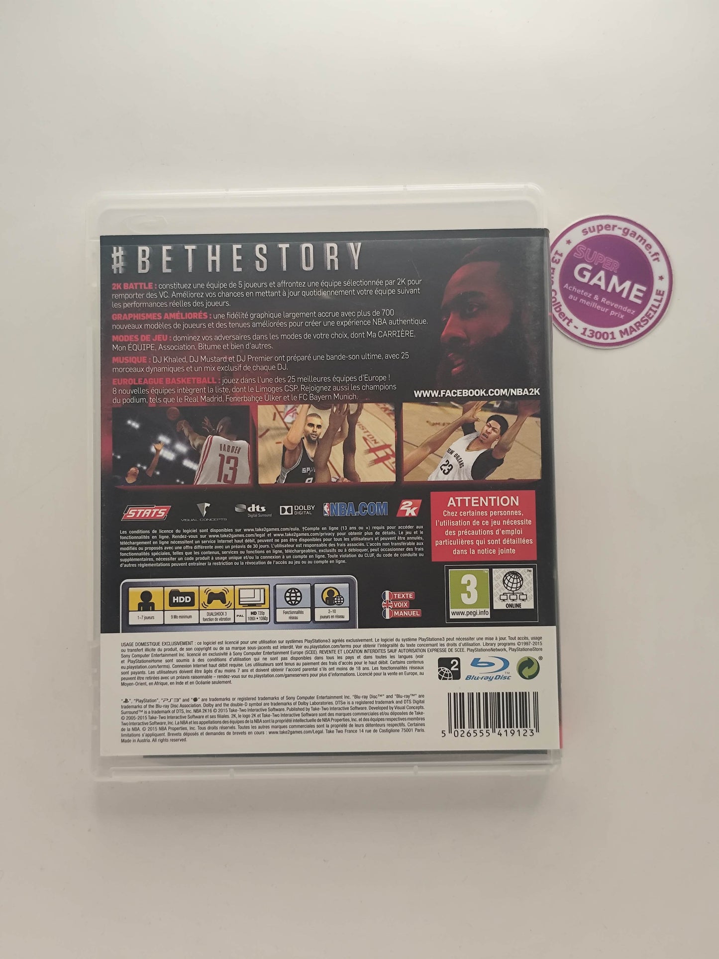 NBA 2K16 - PS3