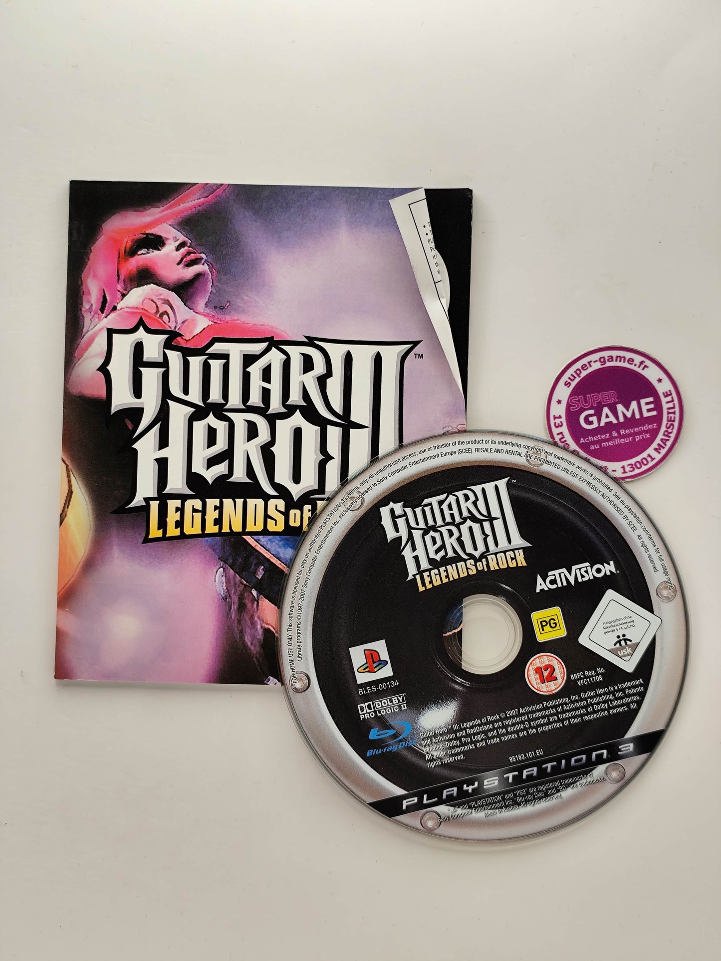 GUITAR HERO 3 LEGENDS OF ROCK - PS3