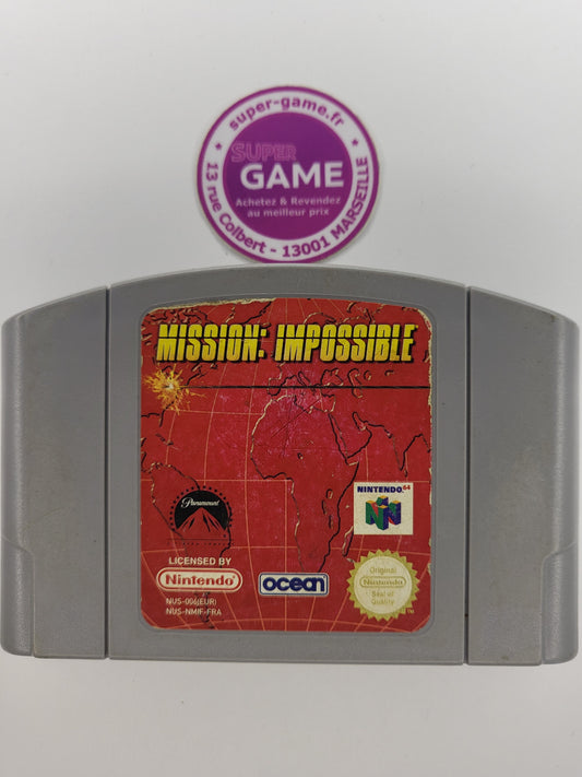 MISSION: IMPOSSIBLE - sans boite - NINTENDO64
