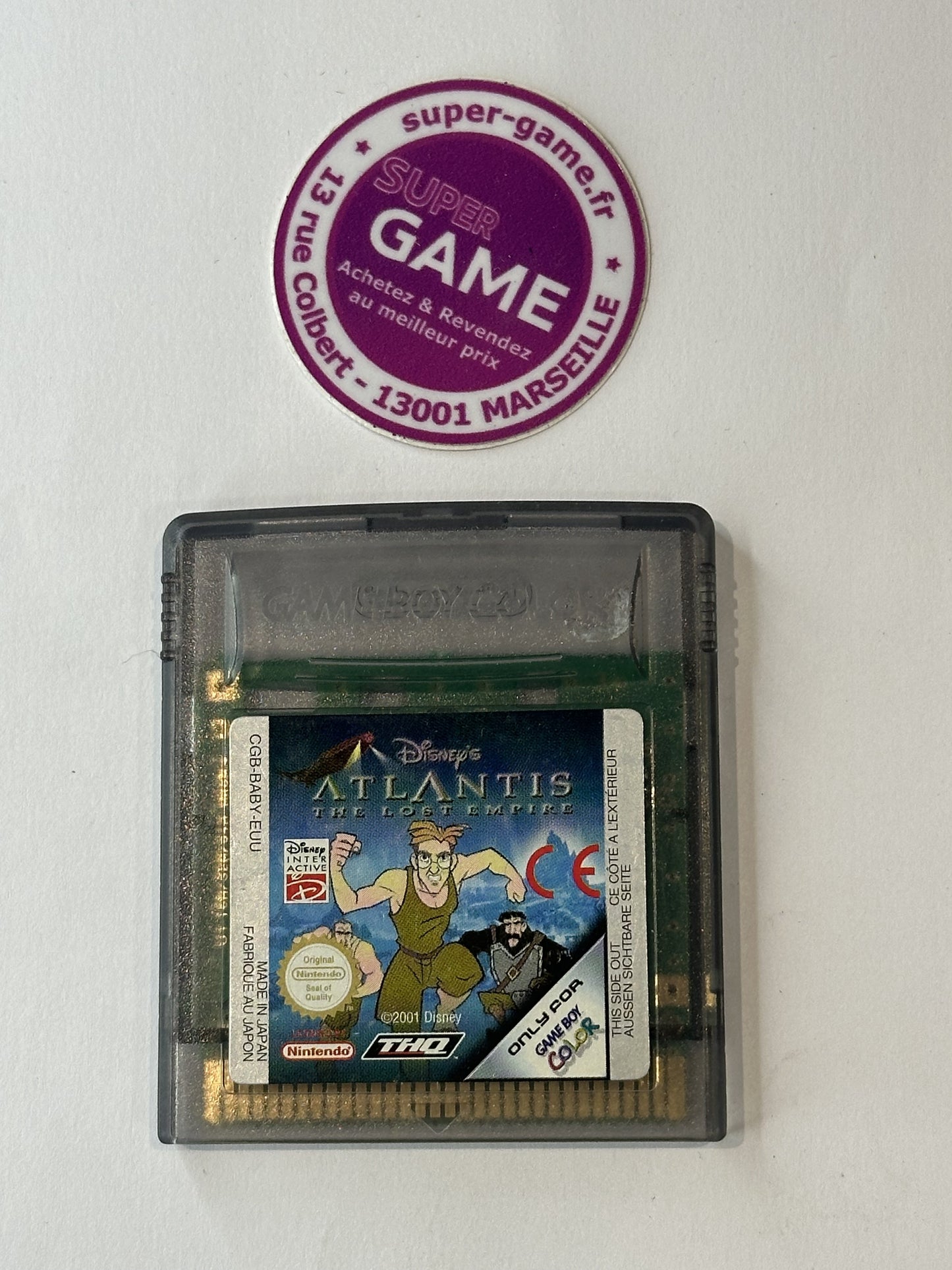 ATLANTIS THE LOST EMPIRE - sans boite - GAMEBOY COLOR