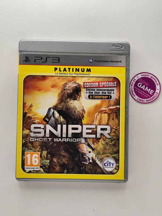 SNIPER GHOST WARRIOR - Platinum - PS3