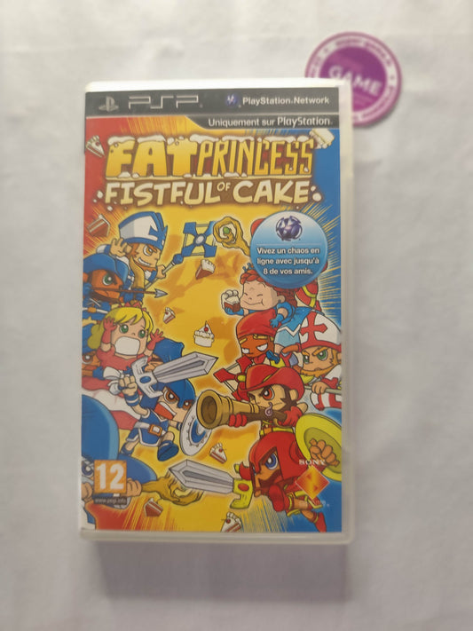 FAT PRINCESS FISTFUL OF CAKE - PSP