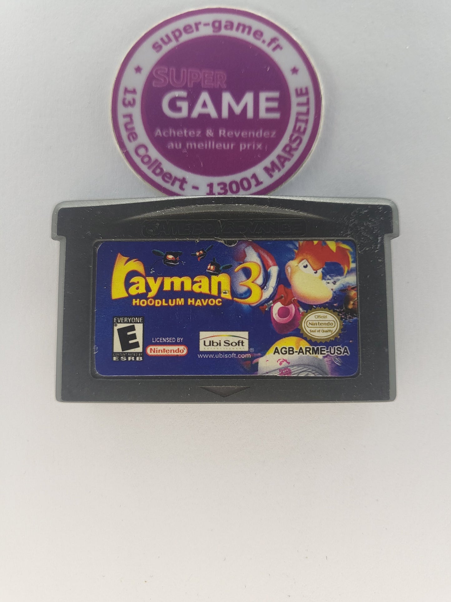 RAYMAN 3 HOODLUM HAVOC - sans boite - GAMEBOY ADVANCE
