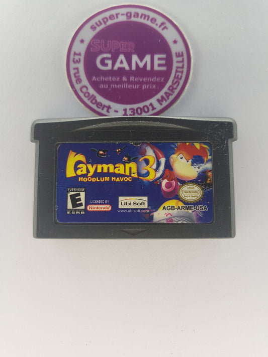 RAYMAN 3 HOODLUM HAVOC - sans boite - GAMEBOY ADVANCE