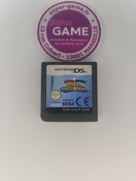 MARIO & SONIC AT THE OLYMPIC WINTER GAMES - sans boite - DS