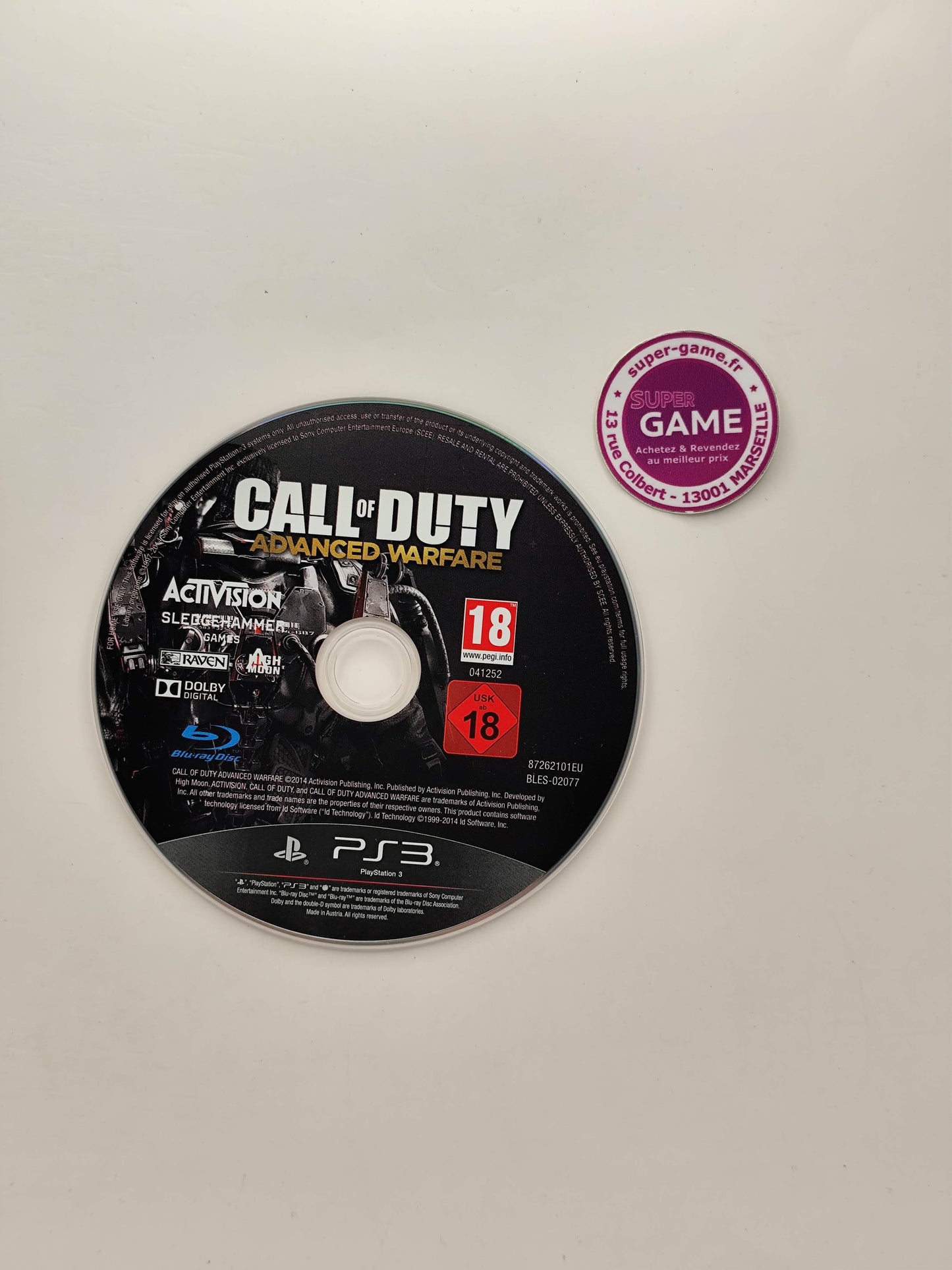 CALL OF DUTY ADVANCED WARFARE - PS3