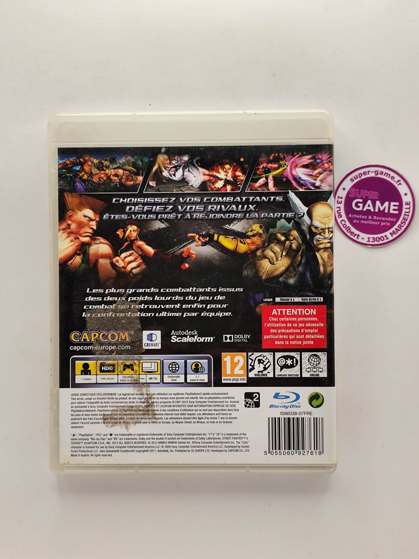 STREET FIGHTER X TEKKEN - PS3