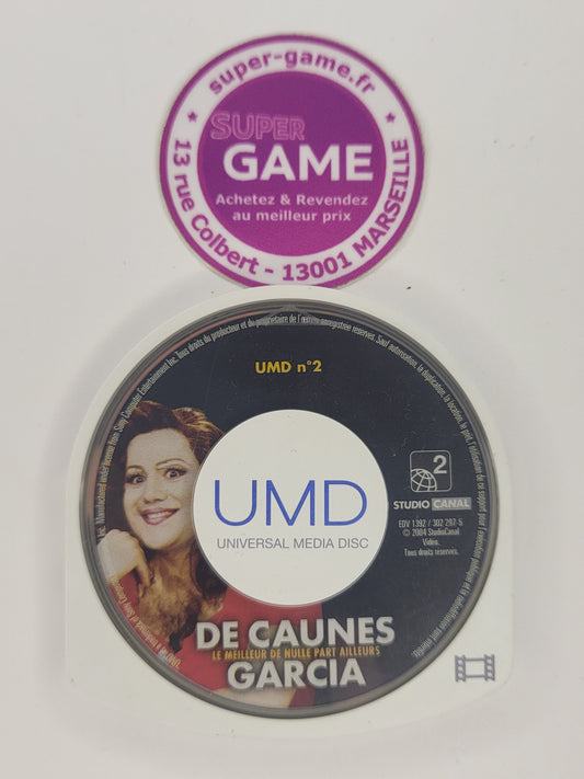 DE CAUNES GARCIA LE MEILLEUR DE NULLE PART UMD N°2 - sans boite - Film PSP