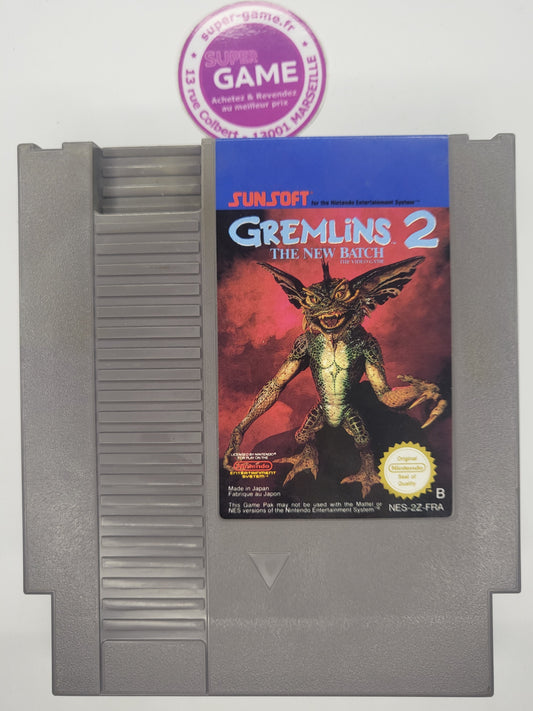 GREMLINS 2 THE NEW BATCH THE VIDEO GAME - sans boite - NES