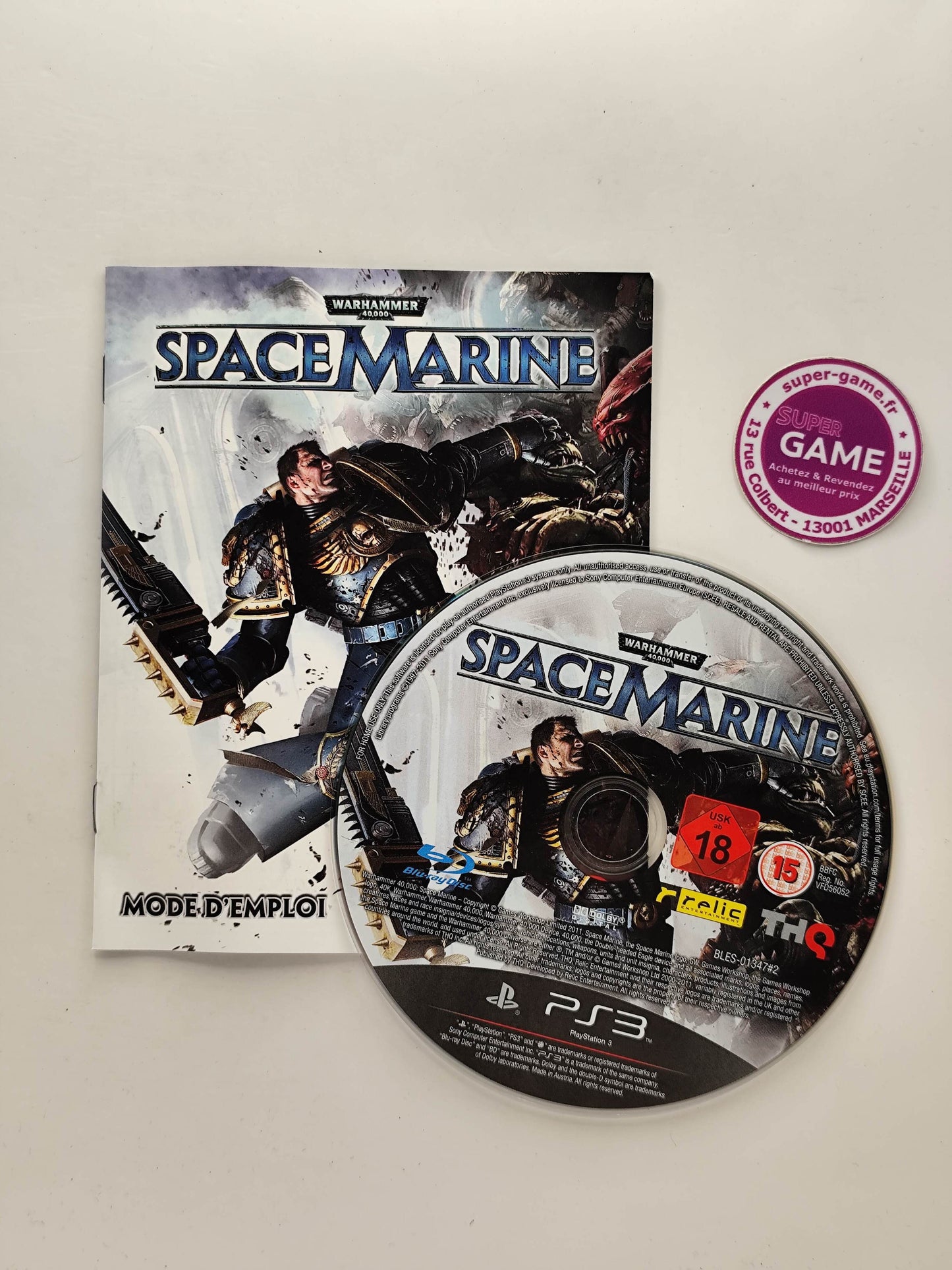 WARHAMMER 40000 SPACE MARINE - PS3