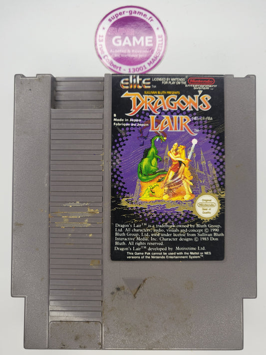 DRAGON'S LAIR - sans boite - NES