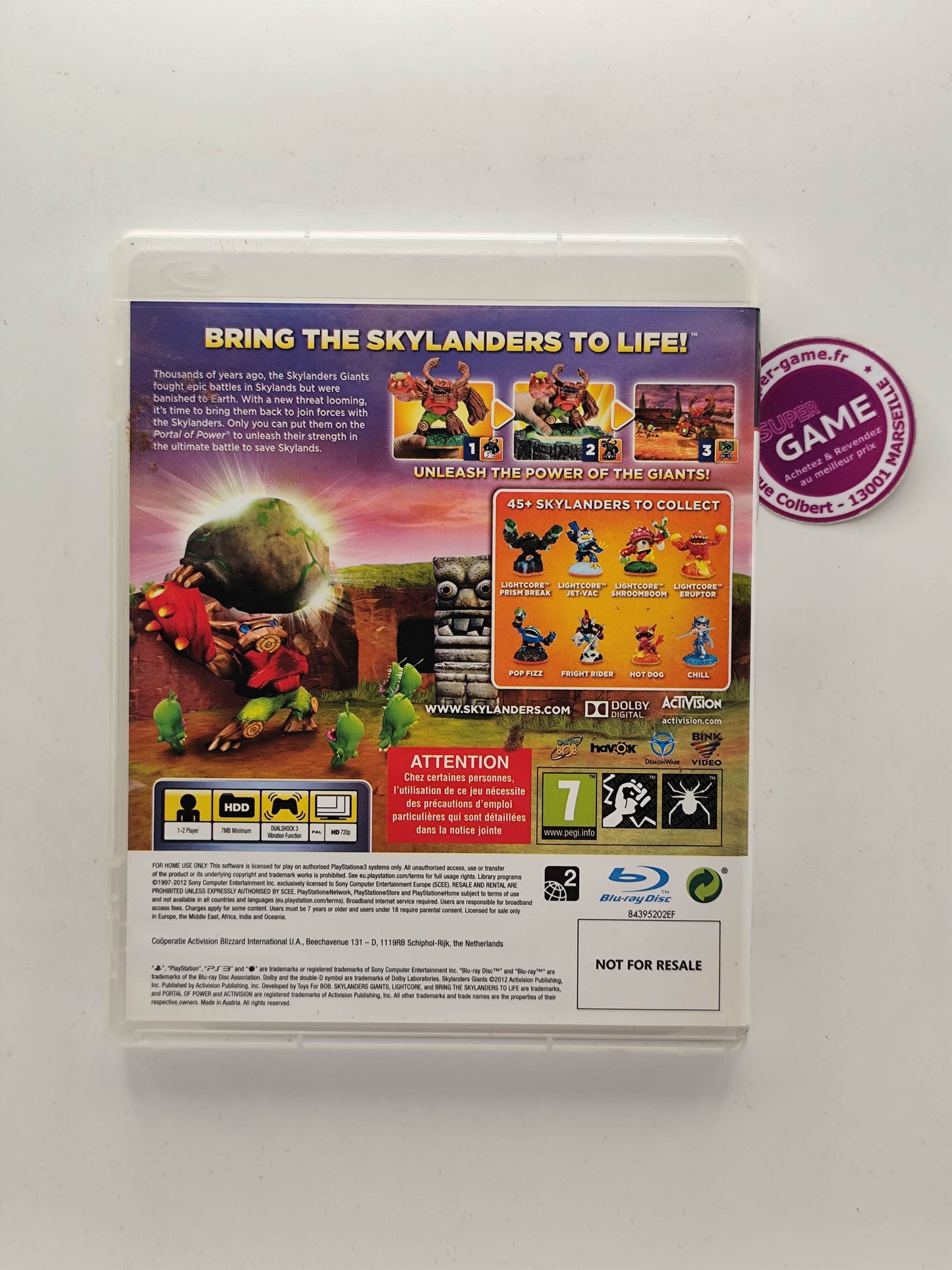 SKYLANDERS GIANTS - PS3
