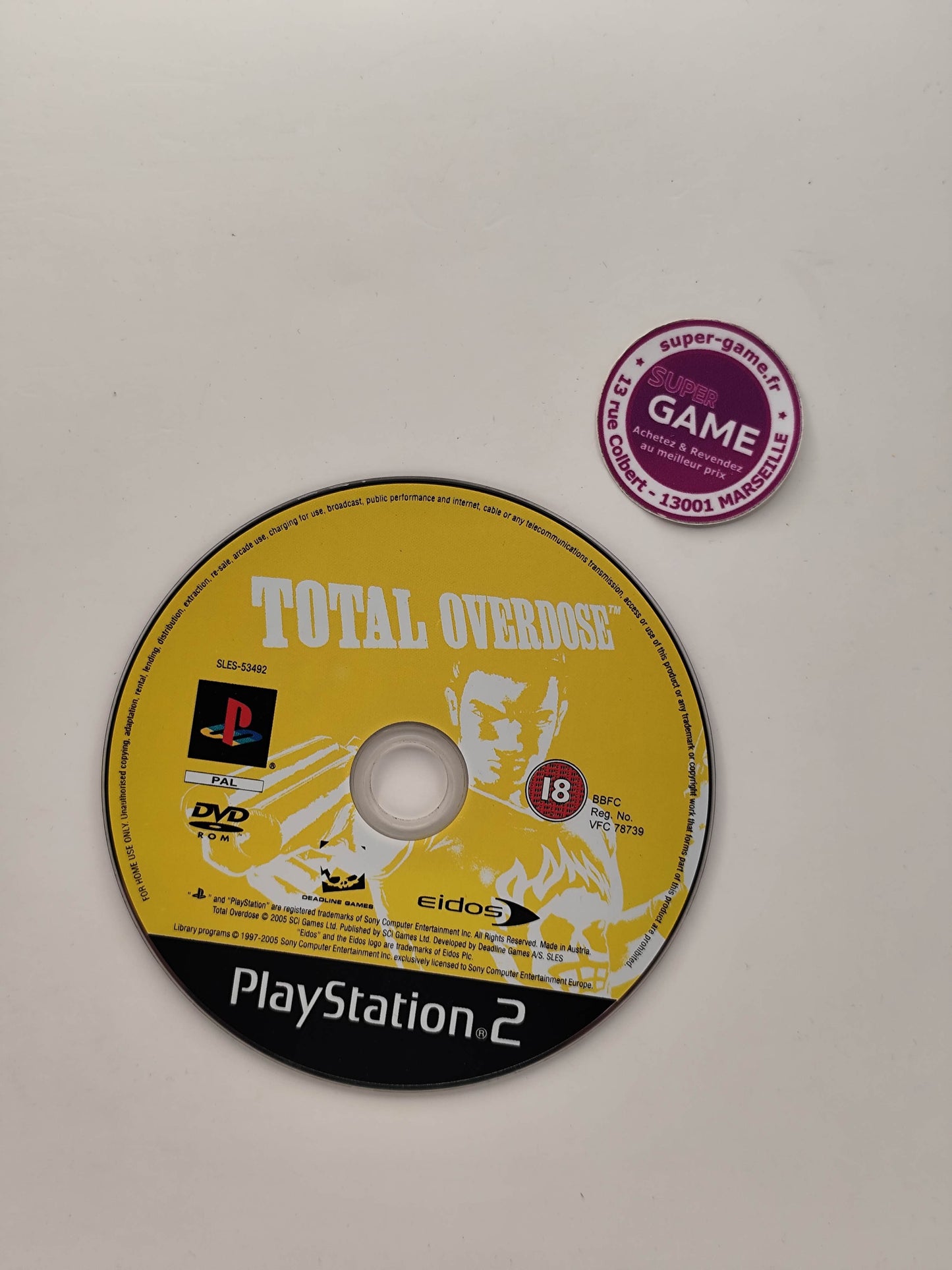 TOTAL OVERDOSE - PS2