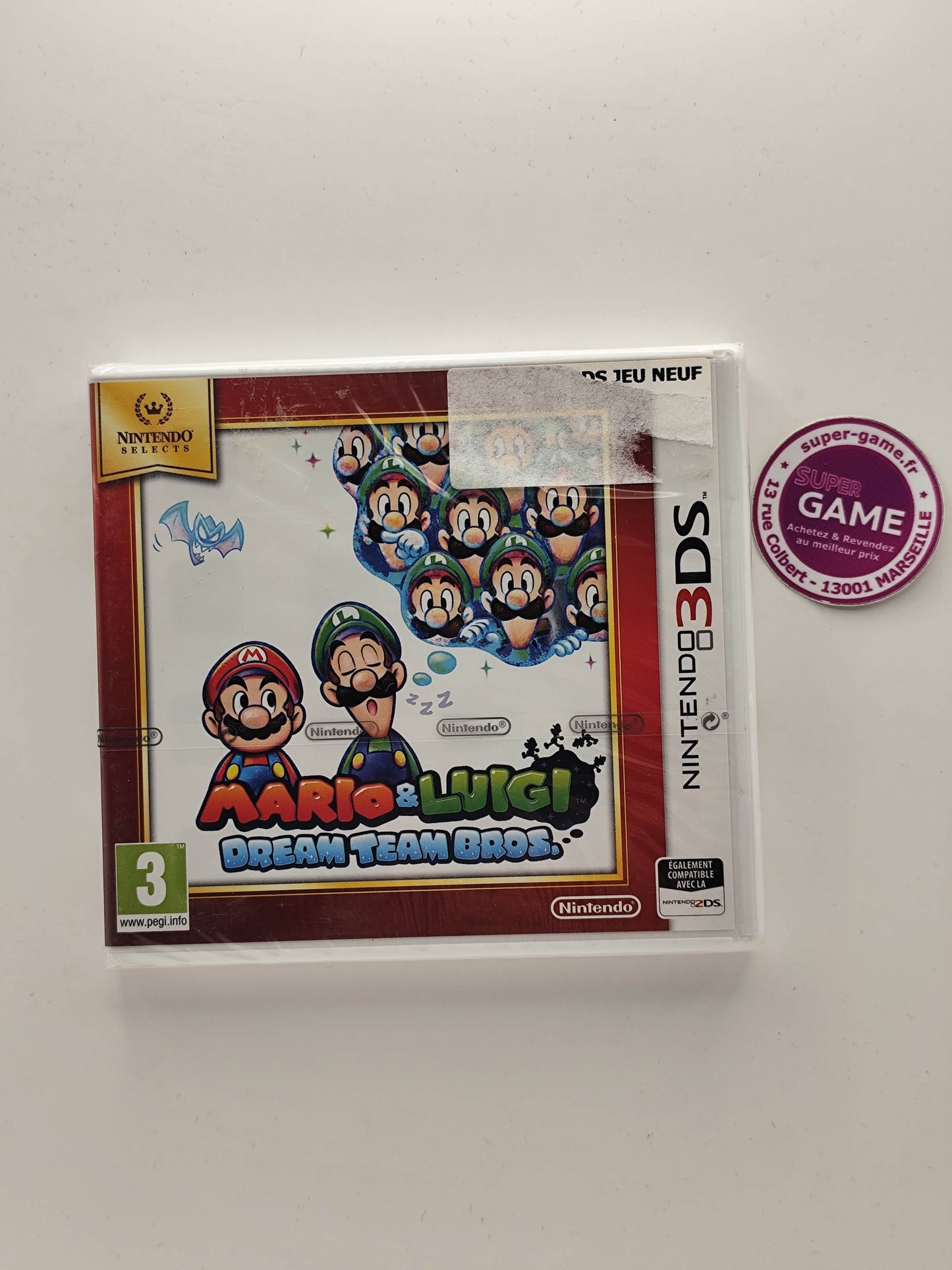 MARIO & LUIGI DREAM TEAM BROS - Nintendo Selects - NEUF - 3DS