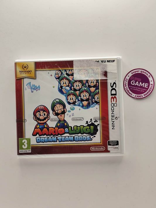 MARIO & LUIGI DREAM TEAM BROS - Nintendo Selects - NEUF - 3DS
