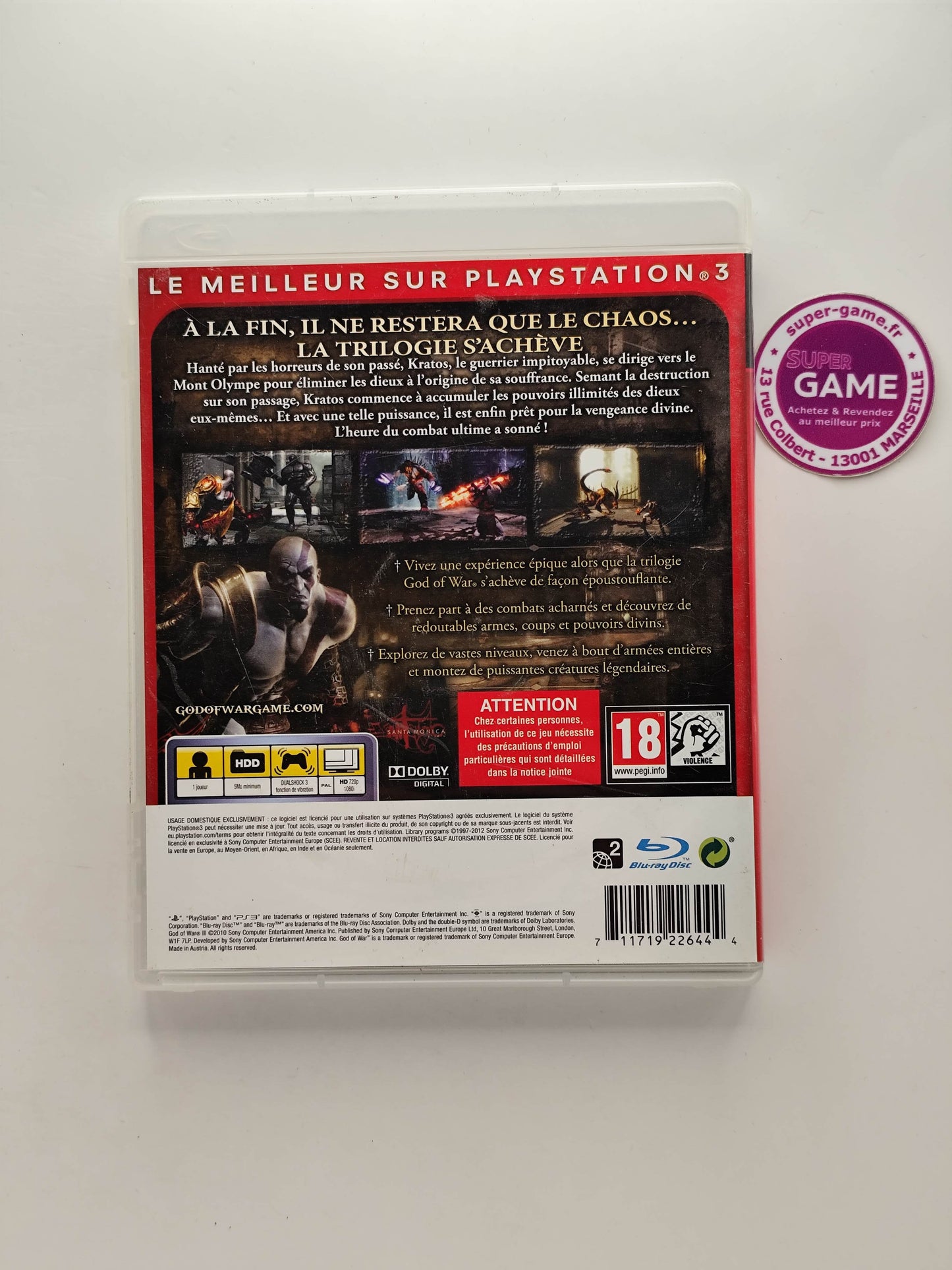 GOD OF WAR 3 - Essentials - PS3