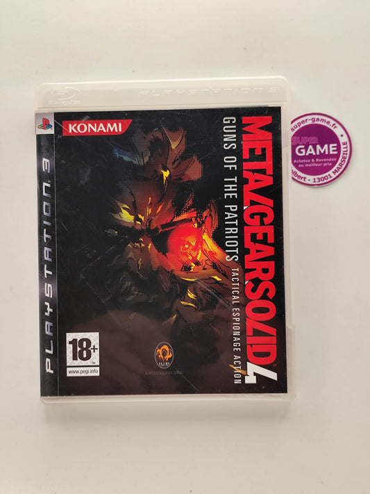 METAL GEAR SOLID 4 GUNS OF PATRIOTS - PS3