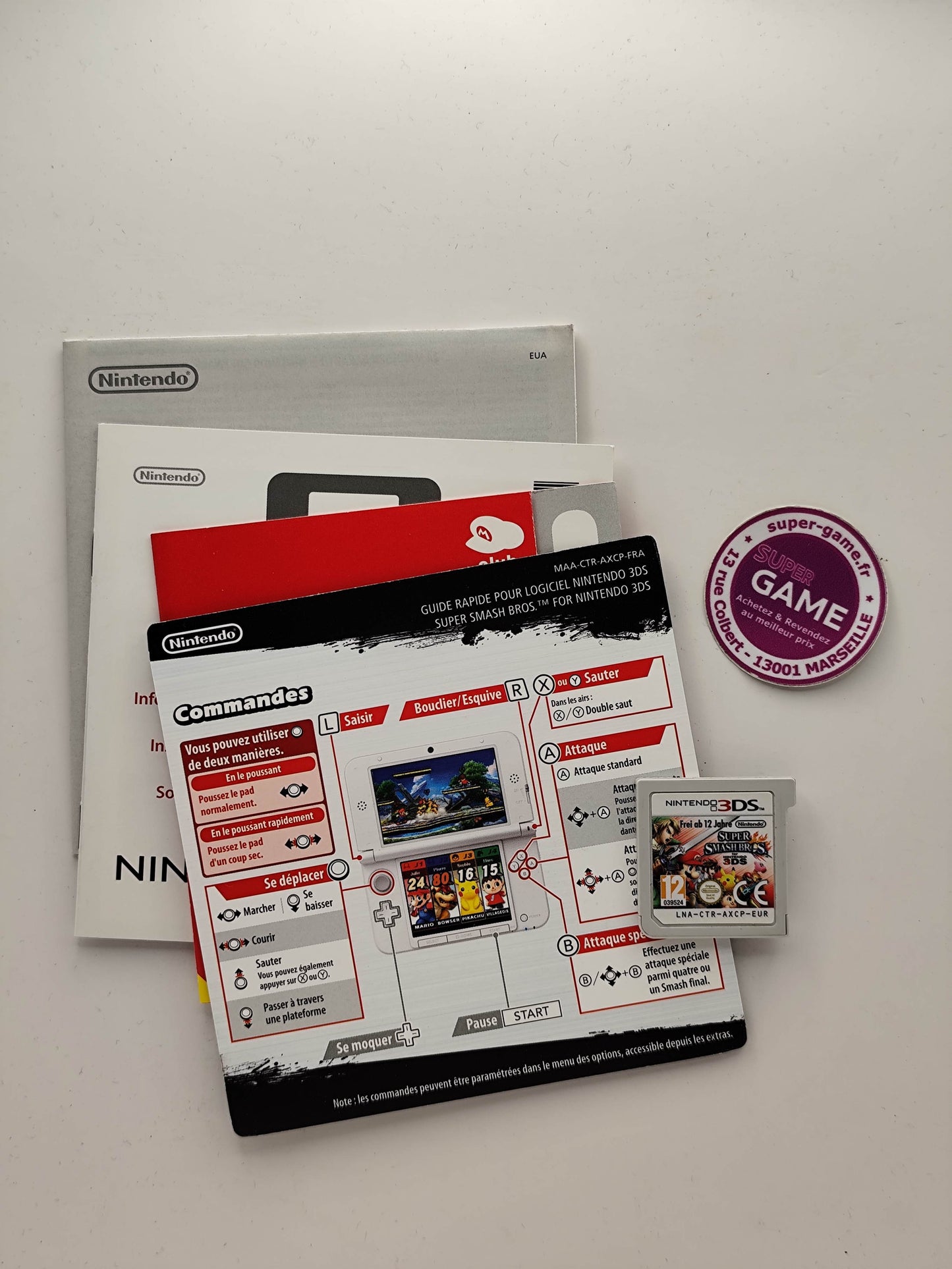 SUPER SMASH BROS - 3DS